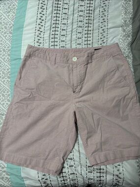 Bonobos Men's Light Mauve Flat Front Shorts